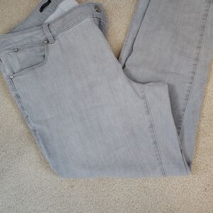 Talbots Light Gray Straight Leg Jeans